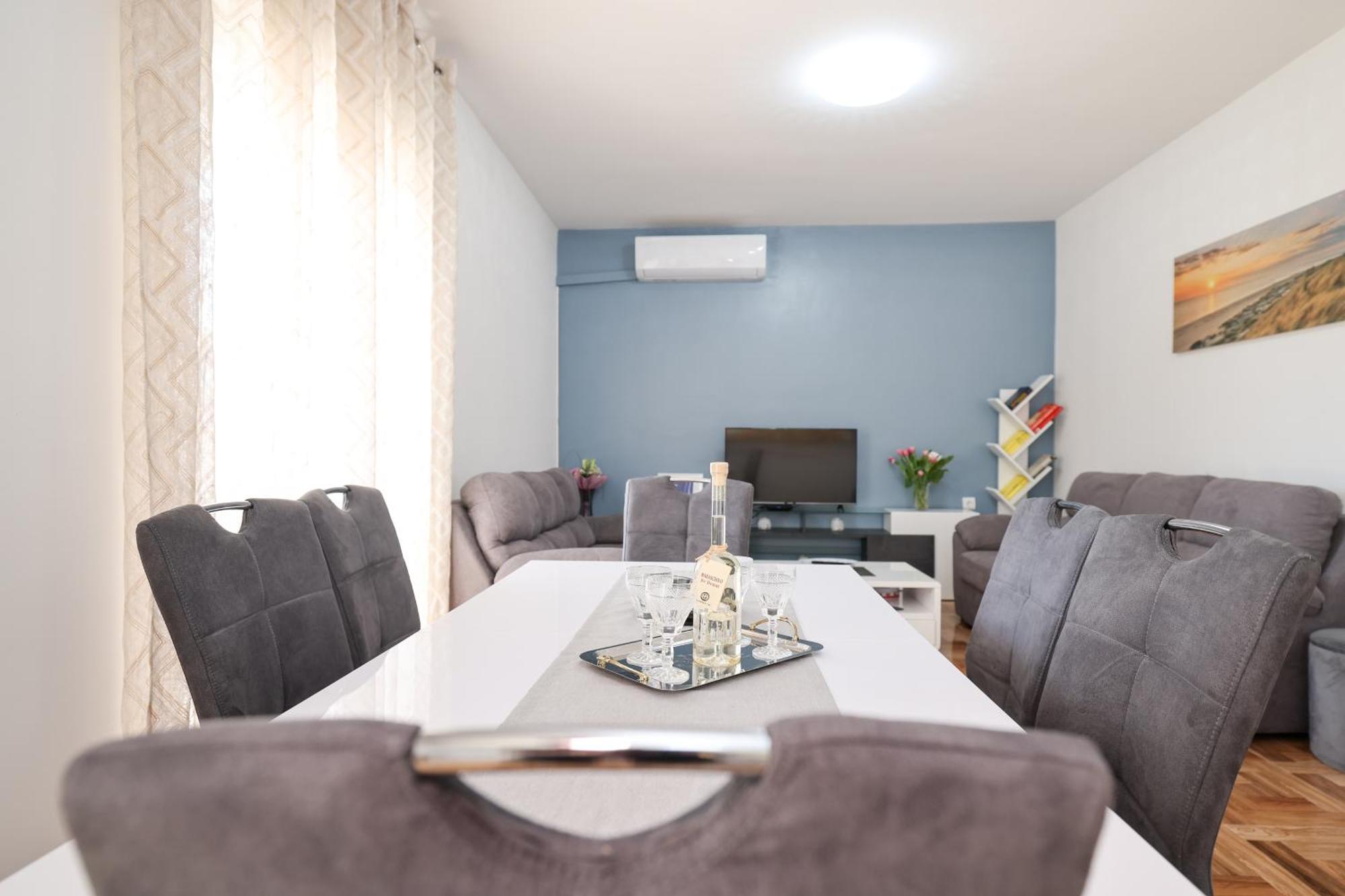 Apartment Pantalon, Big Terrace And Free Parking Zadar Exterior foto