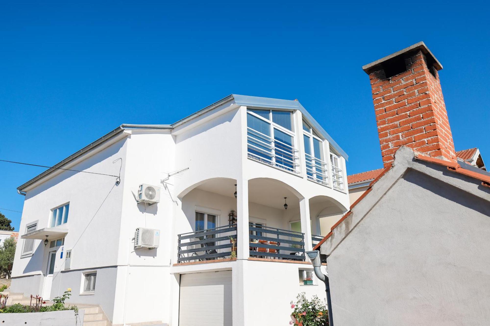 Apartment Pantalon, Big Terrace And Free Parking Zadar Exterior foto